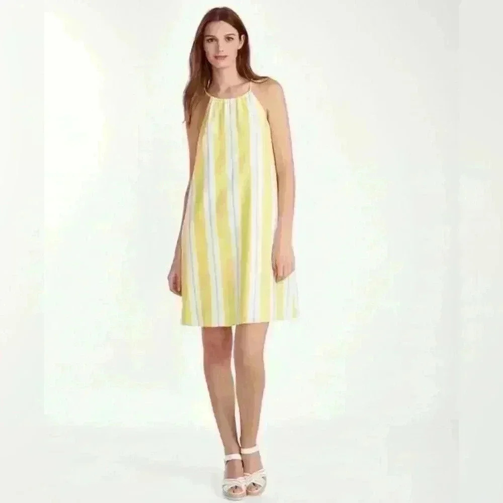 Tommy Bahama Chappel Striped Halter Maxi Dress